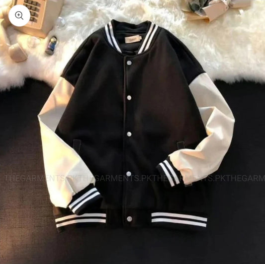 BLACK VARSITY JACKET