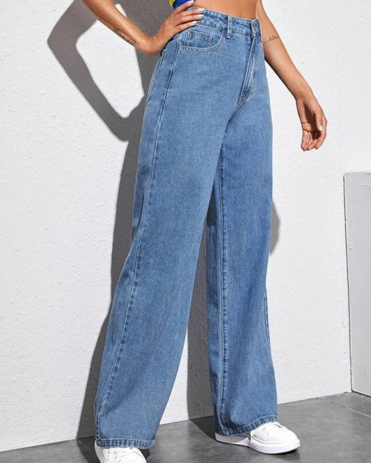 Sky Blue wide Leg
