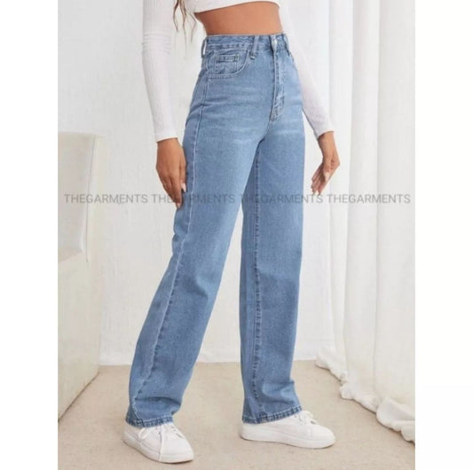 Sky Blue Wide Leg