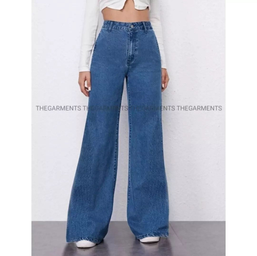 Dark Blue Wide Leg