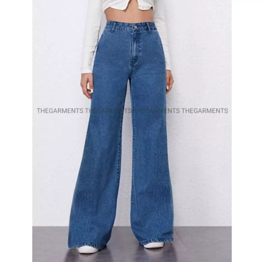 Dark Blue Wide Leg