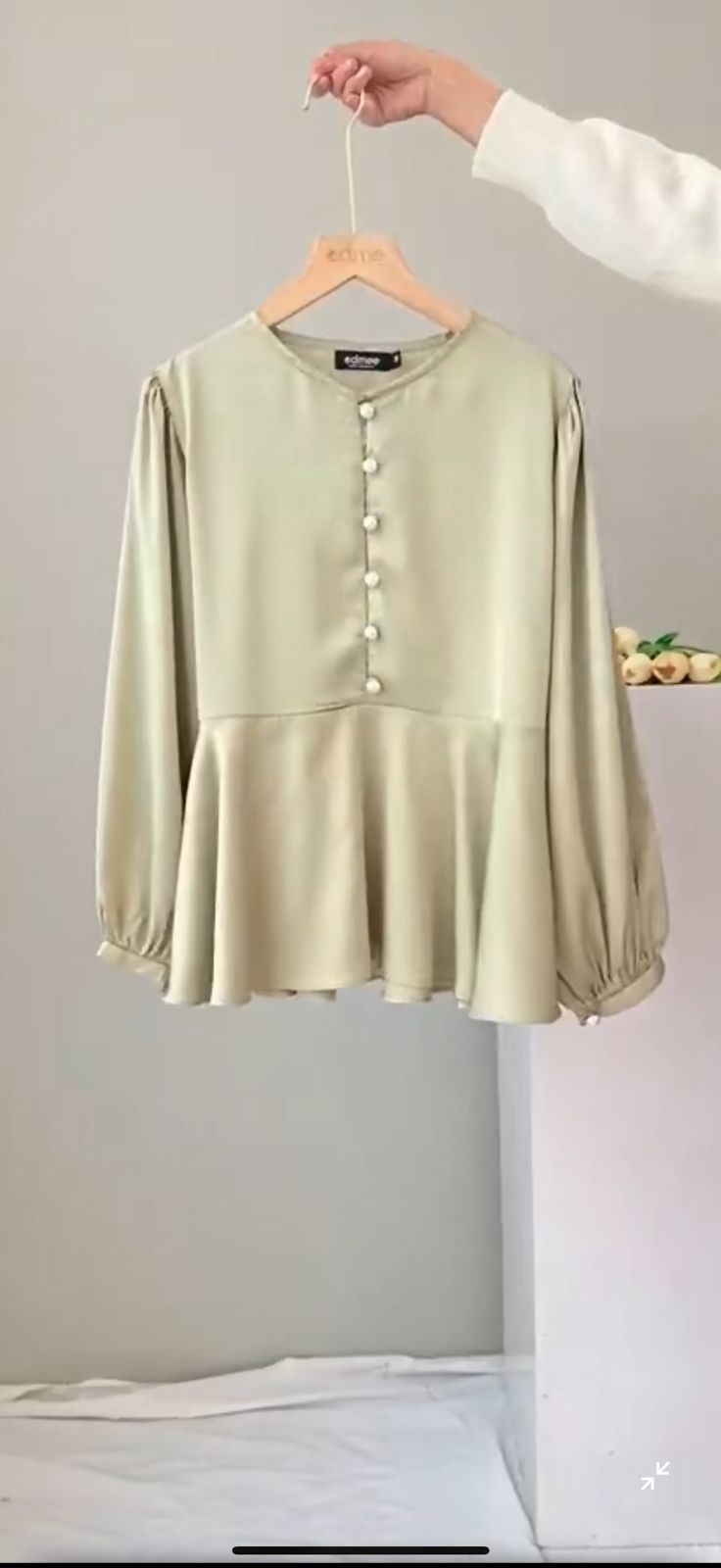 PLEATED FROCK TOP