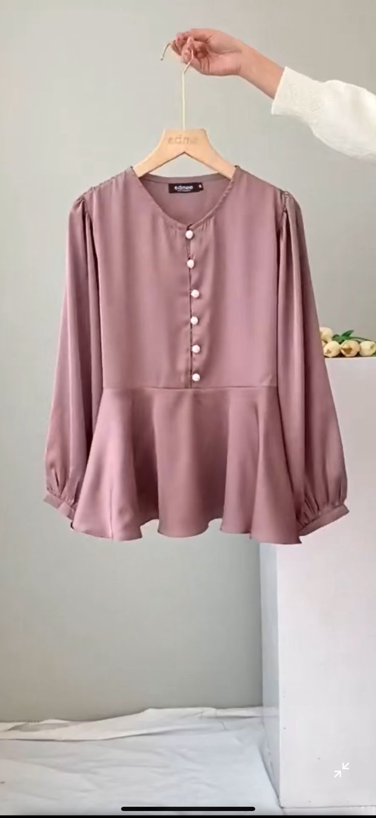 PLEATED FROCK TOP