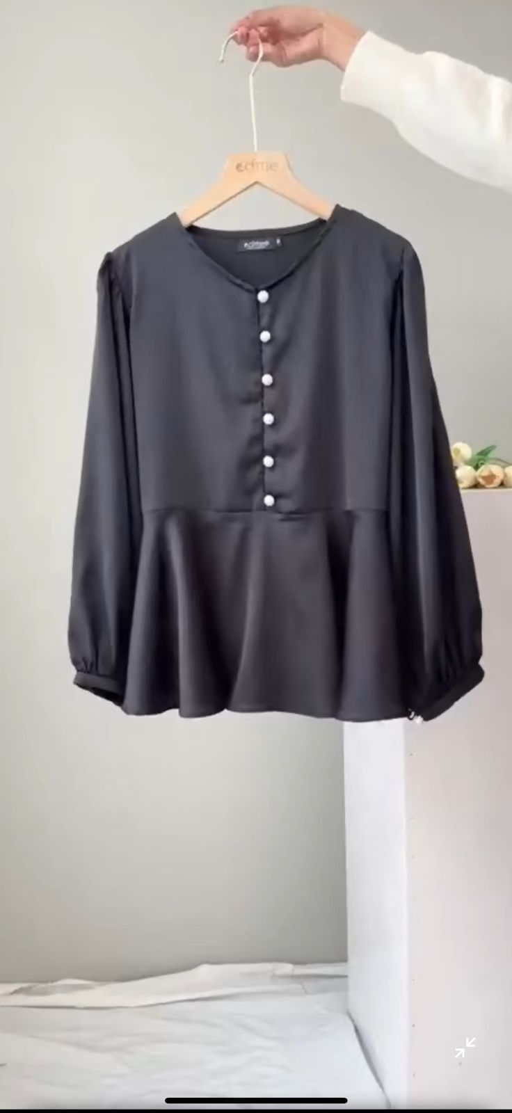 PLEATED FROCK TOP