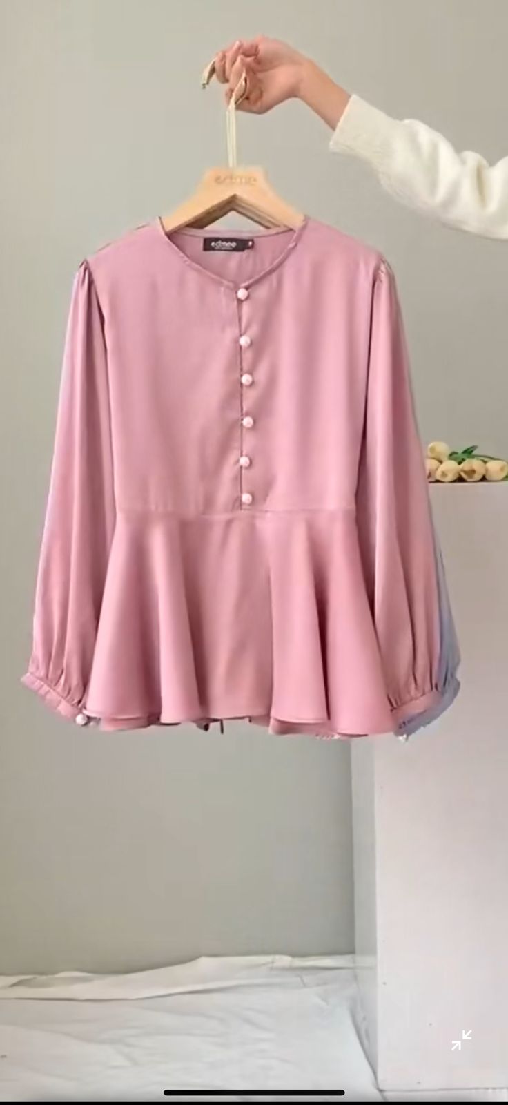 PLEATED FROCK TOP