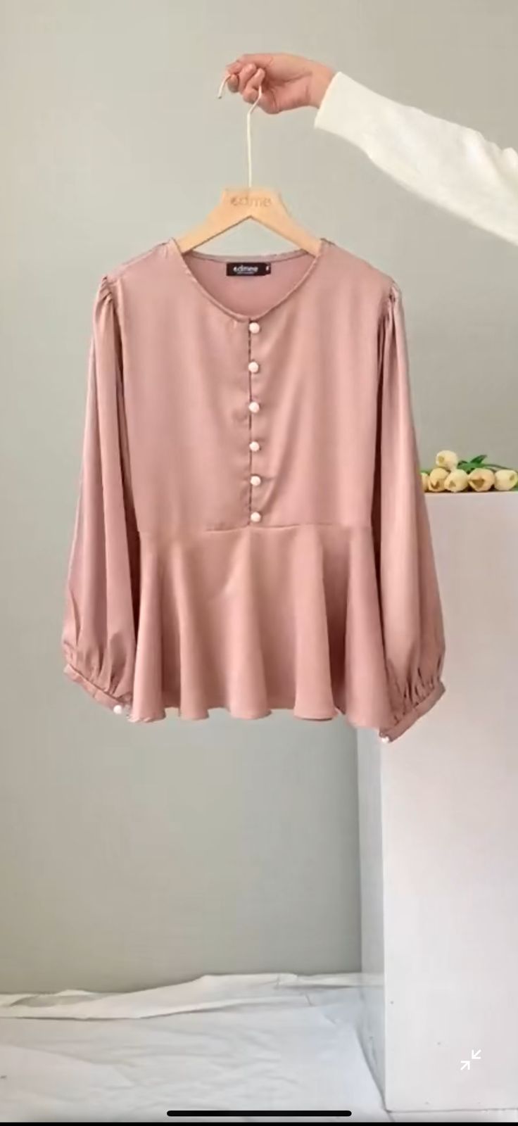 PLEATED FROCK TOP