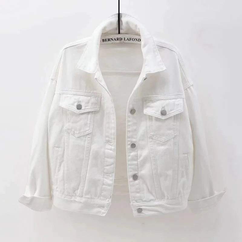 WHITE DENIM JACKET