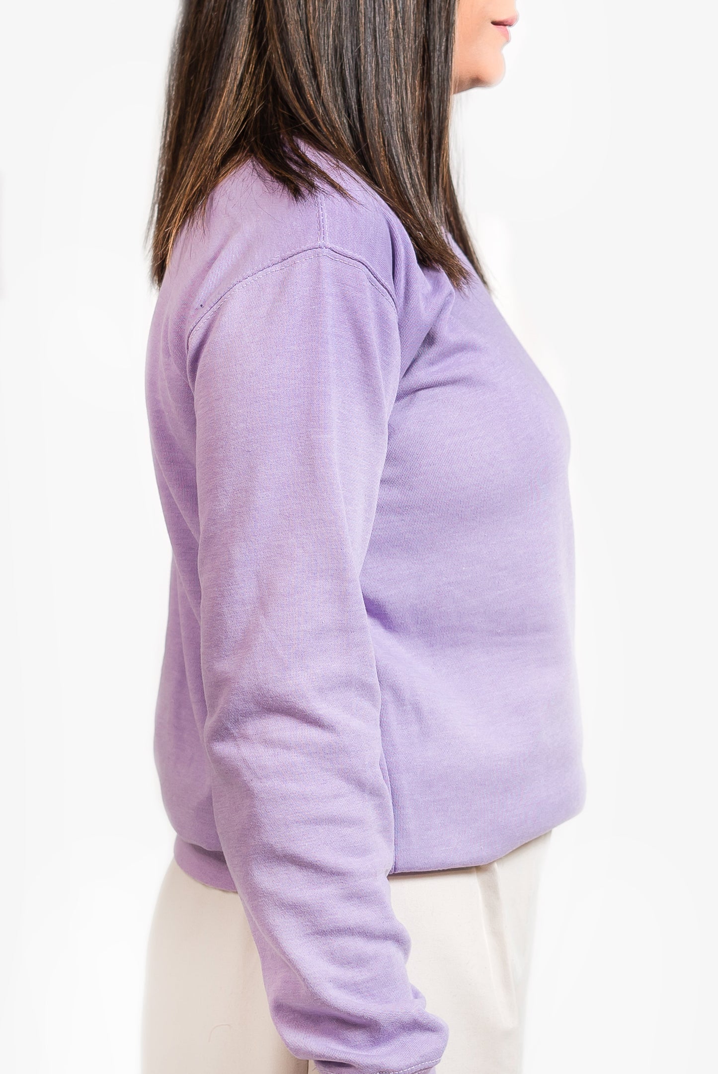 Basic Lavender Sweatshirt // Women - teehoodie.co