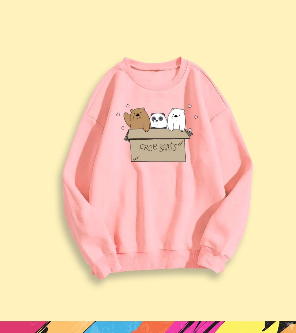 FREE BEARS SWEATSHIRT - teehoodie.co