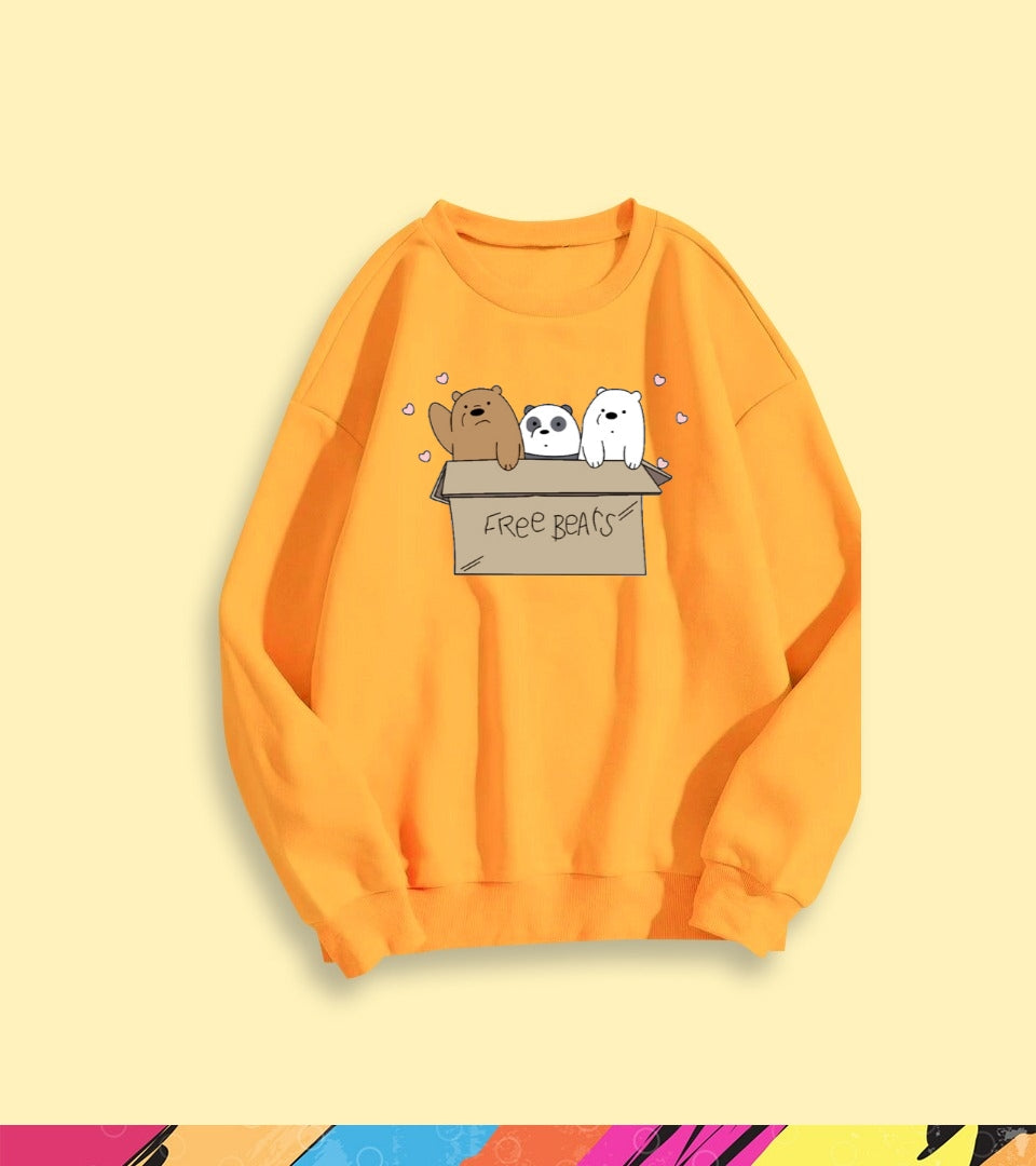 FREE BEARS SWEATSHIRT - teehoodie.co