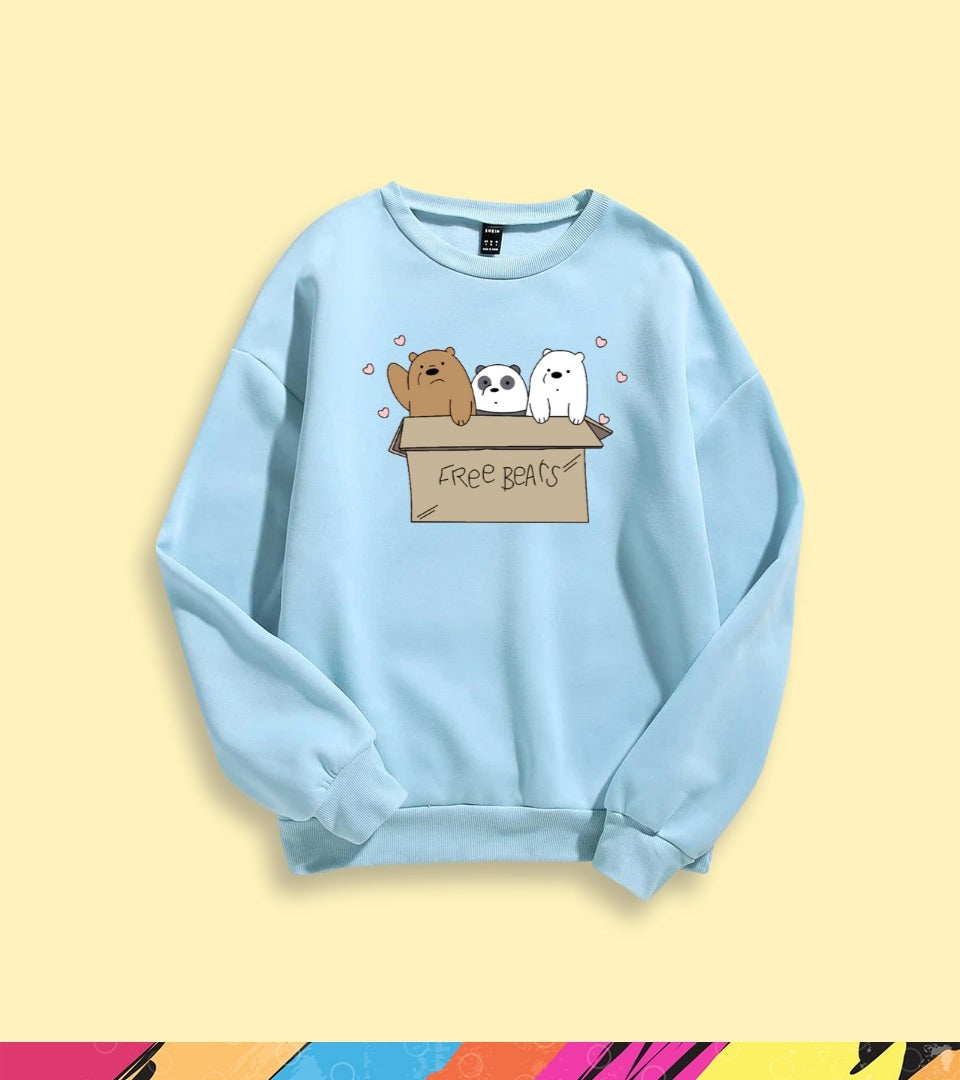 FREE BEARS SWEATSHIRT - teehoodie.co