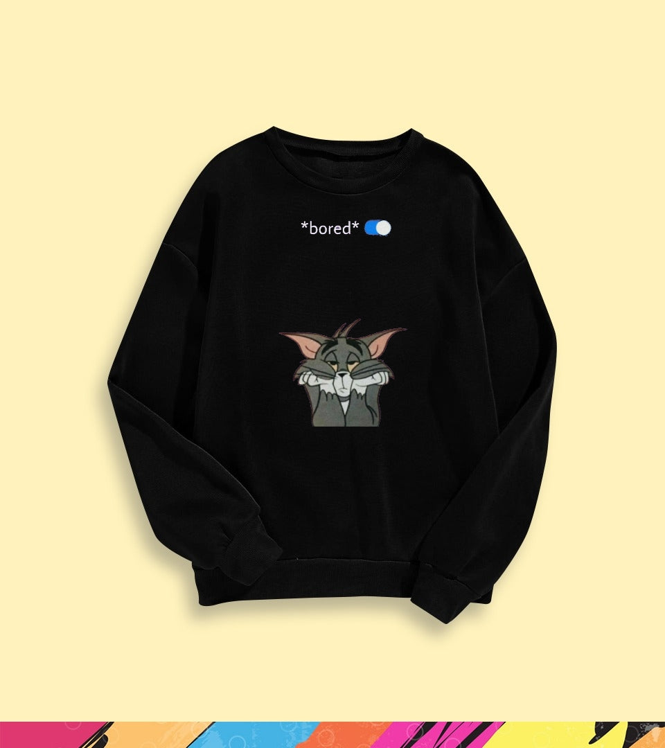 BORED TOM SWEATSHIRT - teehoodie.co