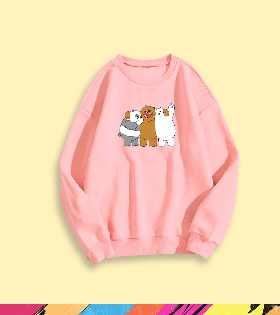 ENJOYING WE BARE BEARS SWEATSHIRT - teehoodie.co