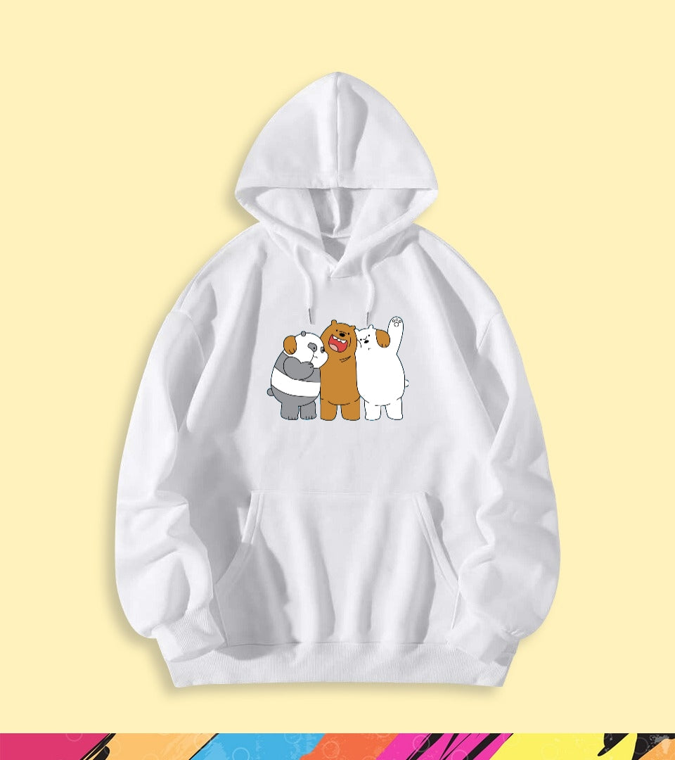 ENJOYING WE BARE BEARS HOODIE - teehoodie.co