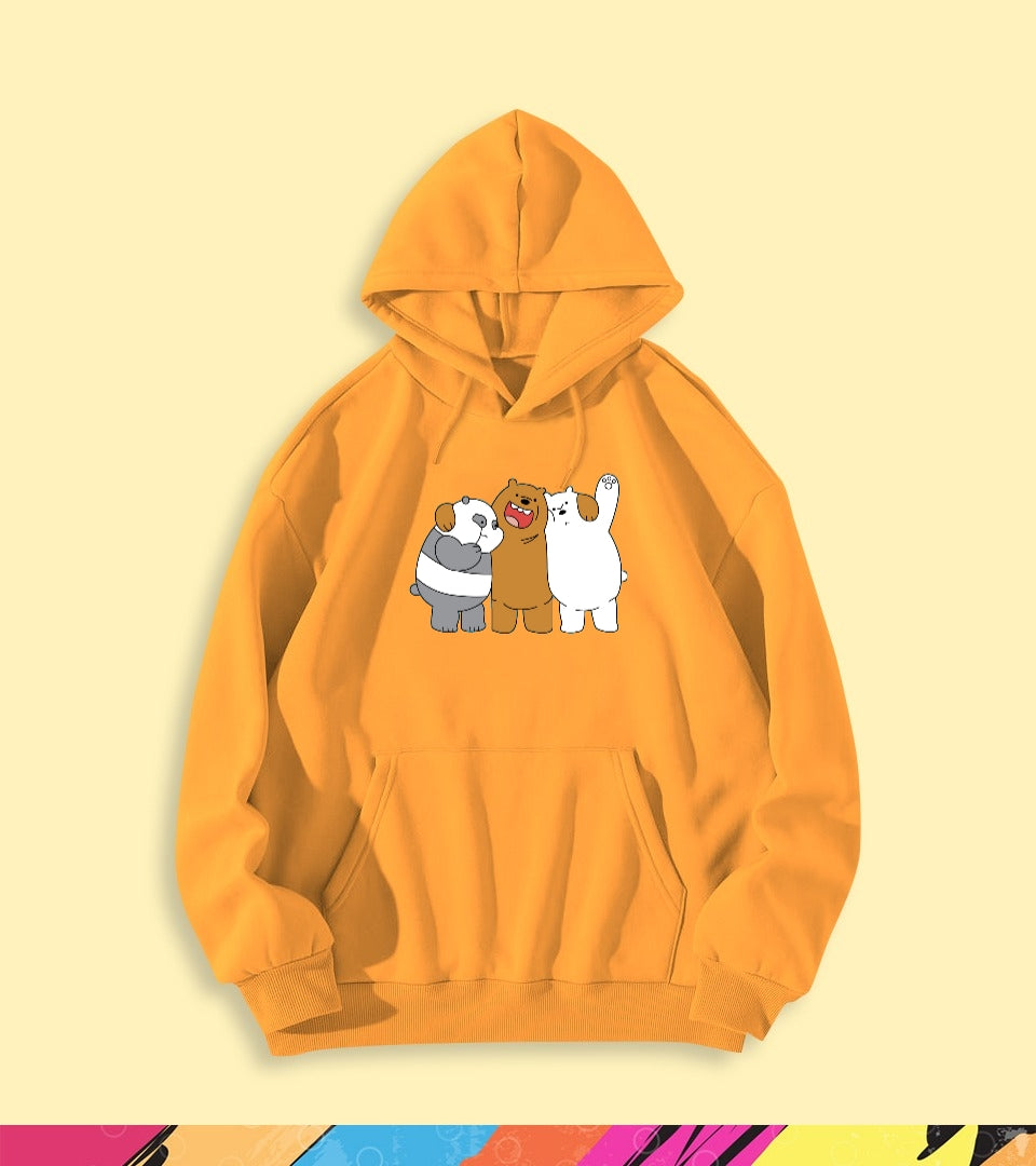 ENJOYING WE BARE BEARS HOODIE - teehoodie.co