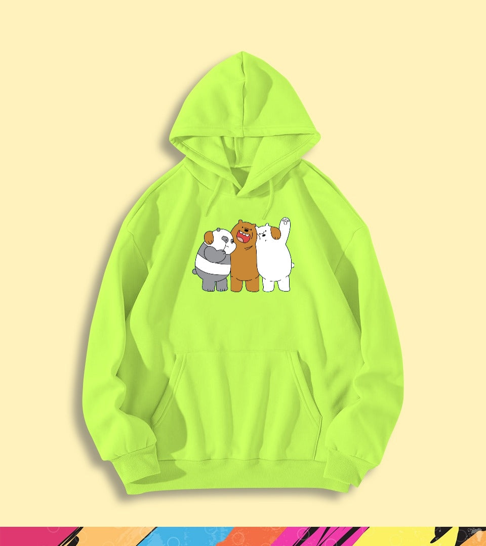 ENJOYING WE BARE BEARS HOODIE - teehoodie.co