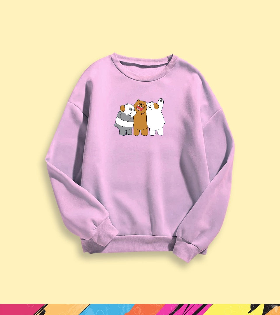 ENJOYING WE BARE BEARS SWEATSHIRT - teehoodie.co