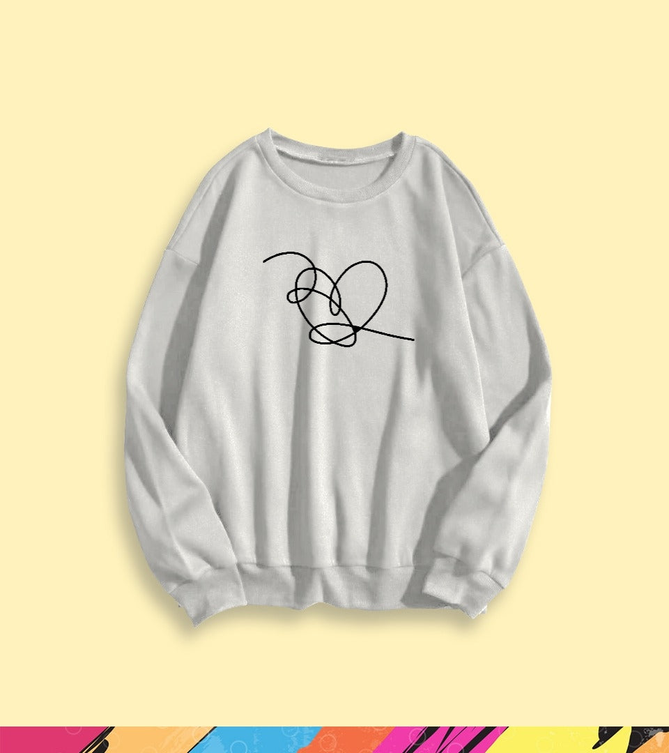 STRING HEART SWEATSHIRT - teehoodie.co