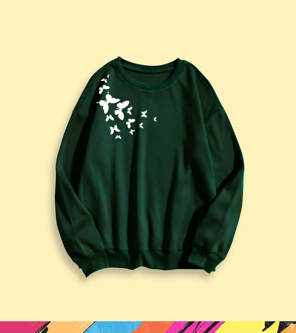 CUTE LITTLE BUTTERFLY SWEATSHIRT - teehoodie.co