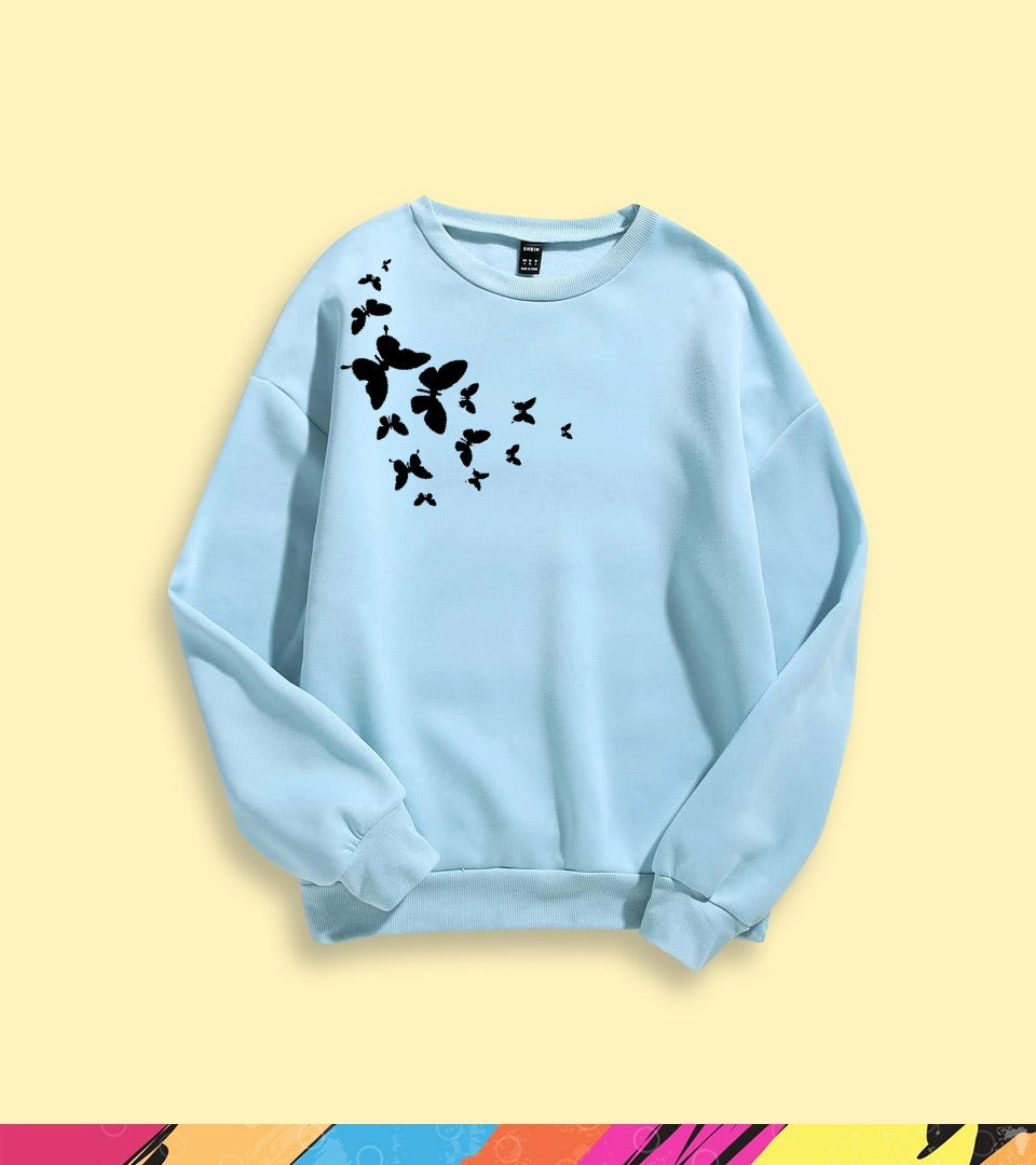 CUTE LITTLE BUTTERFLY SWEATSHIRT - teehoodie.co