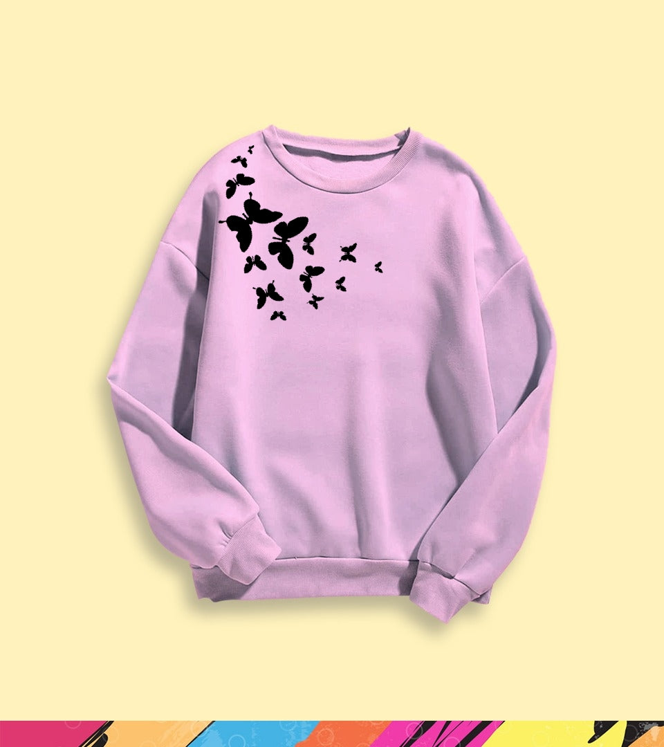 CUTE LITTLE BUTTERFLY SWEATSHIRT - teehoodie.co