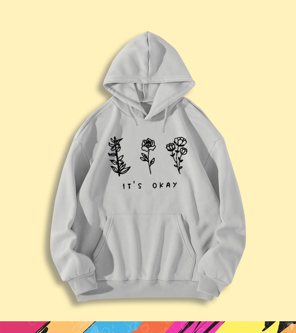 IT'S OKAY HOODIE - teehoodie.co