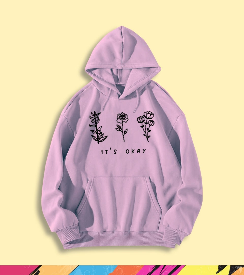 IT'S OKAY HOODIE - teehoodie.co