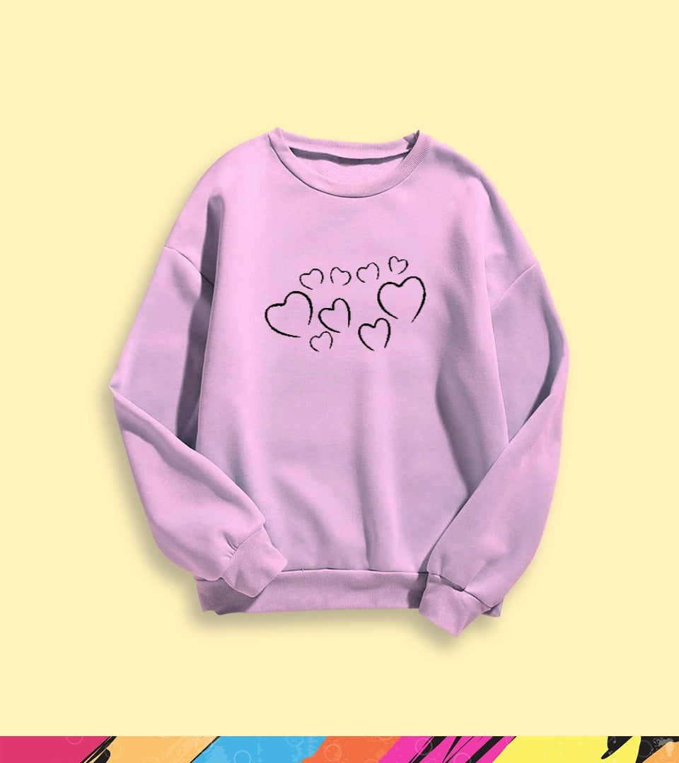 PLUS HEART SWEATSHIRT - teehoodie.co