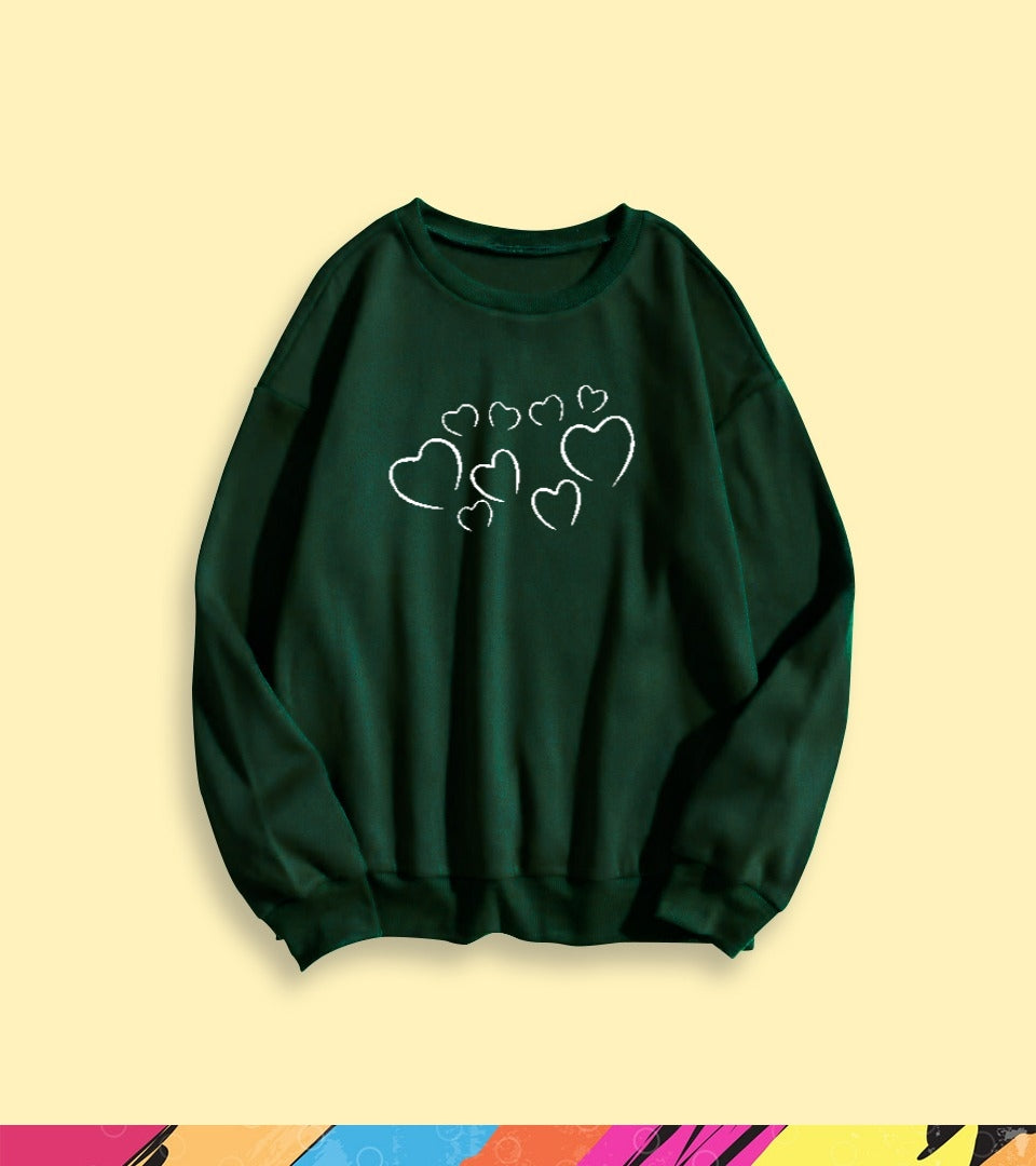 PLUS HEART SWEATSHIRT - teehoodie.co