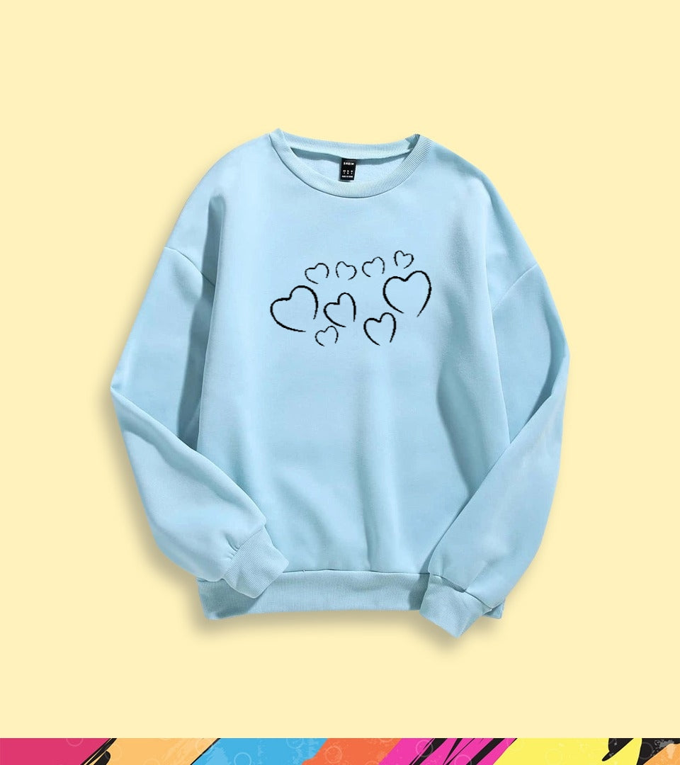 PLUS HEART SWEATSHIRT - teehoodie.co