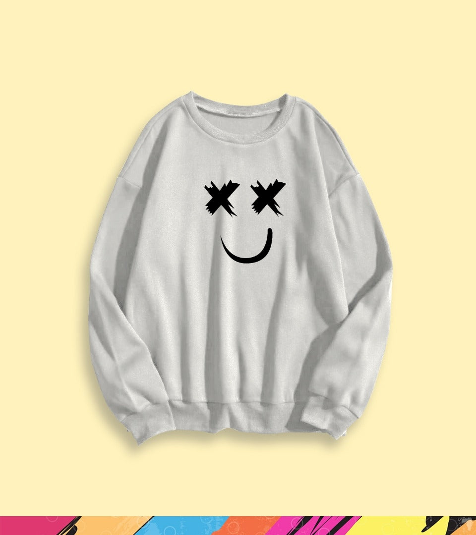 MARSHMALLOW PRINTED SWEATSHIRT - teehoodie.co