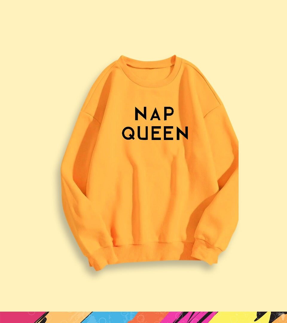 NAP QUEEN SWEATSHIRT - teehoodie.co