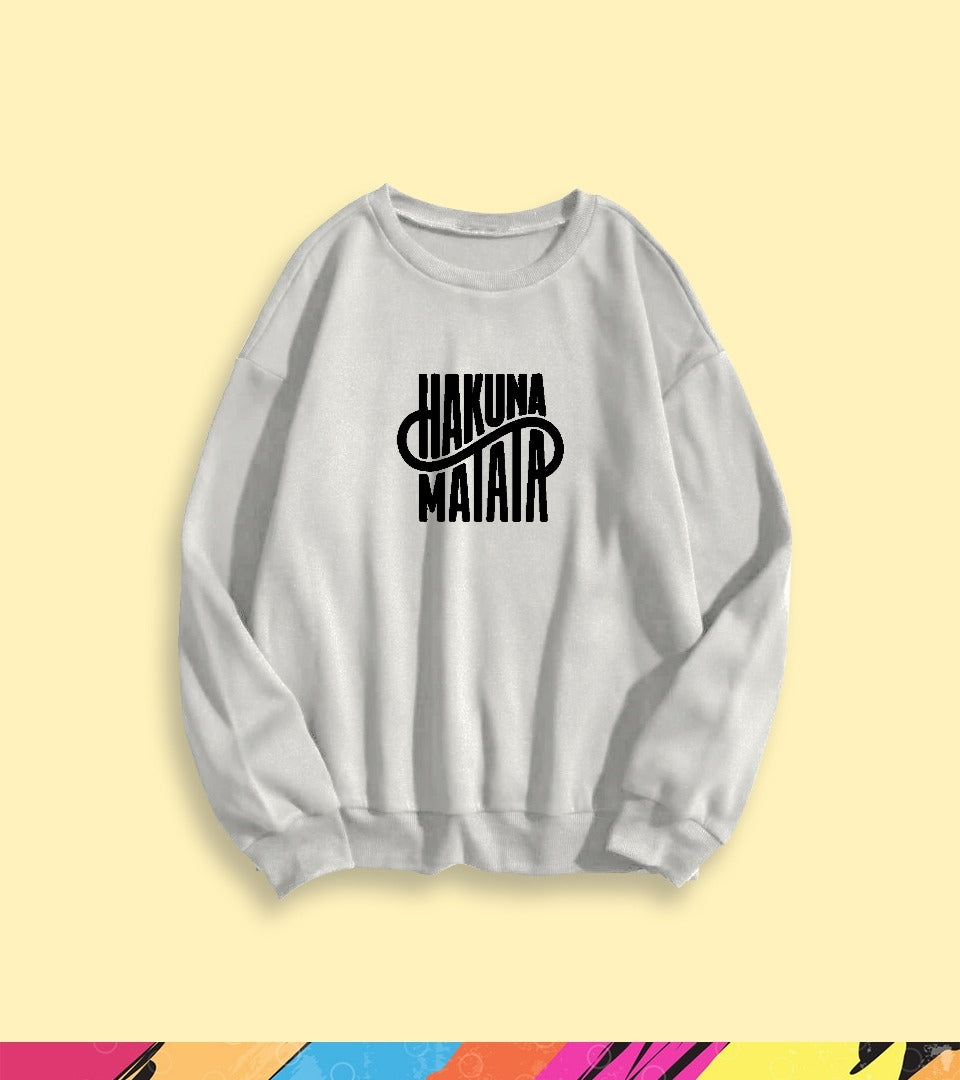 HAKUNA MATATA SWEATSHIRT - teehoodie.co