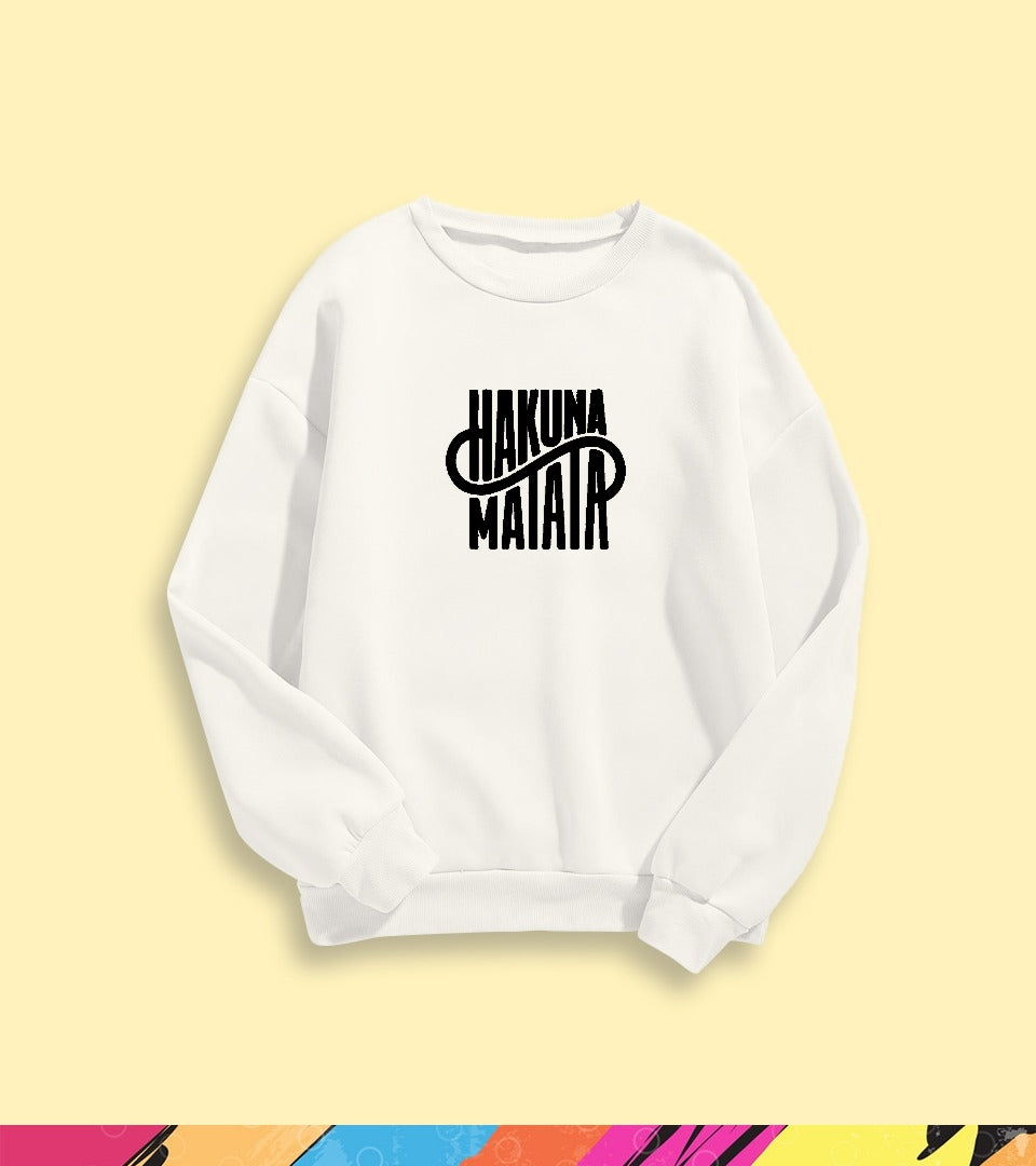 HAKUNA MATATA SWEATSHIRT - teehoodie.co