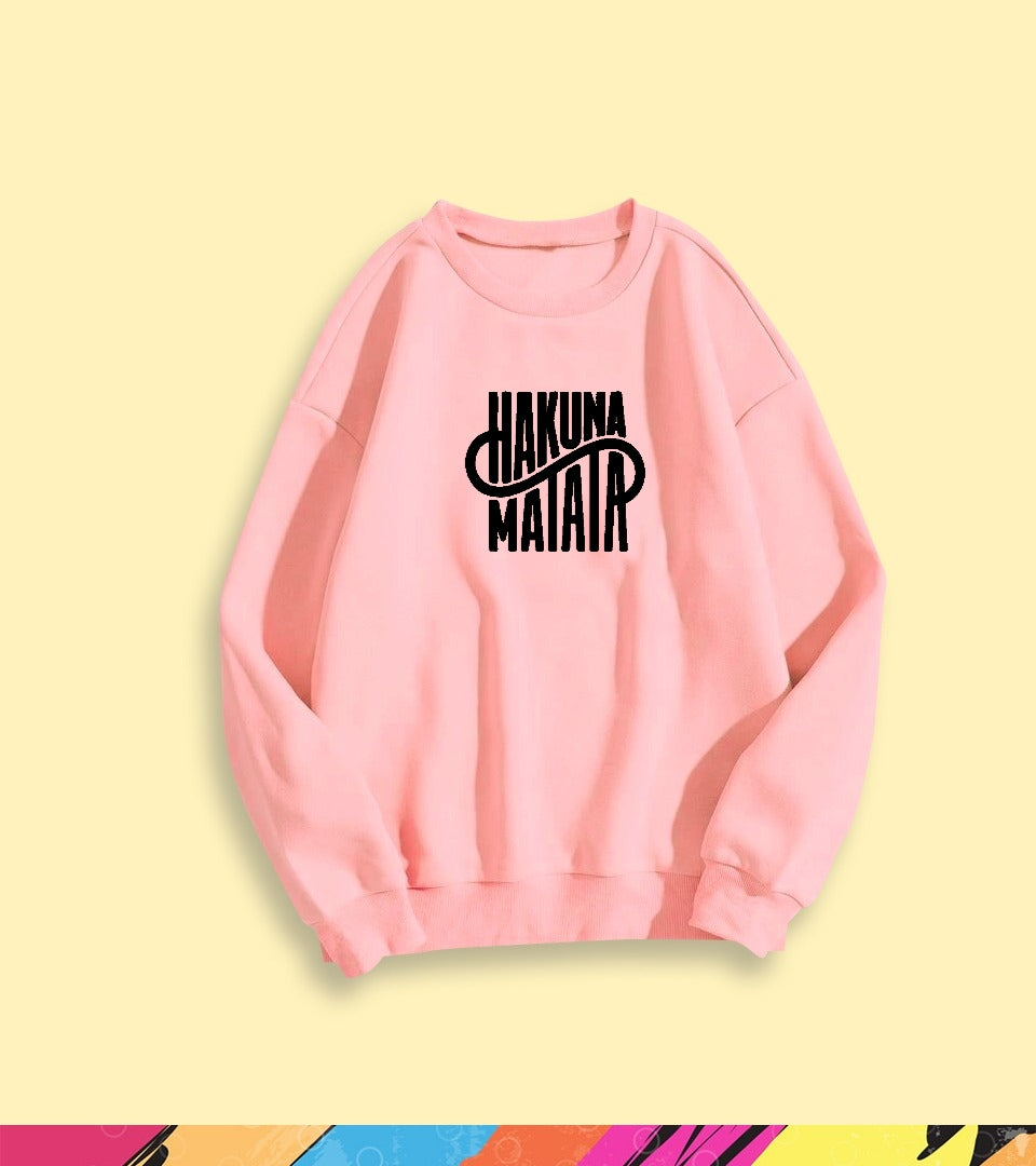 HAKUNA MATATA SWEATSHIRT - teehoodie.co