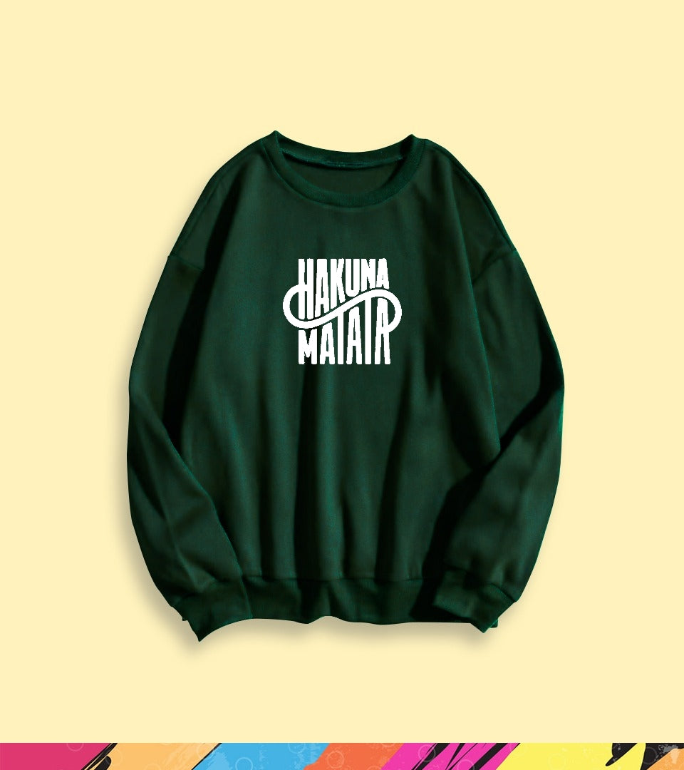 HAKUNA MATATA SWEATSHIRT - teehoodie.co