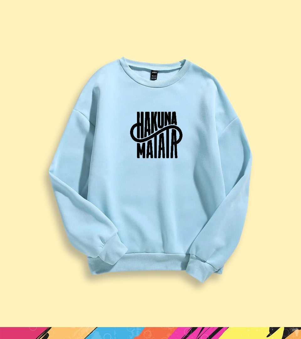 HAKUNA MATATA SWEATSHIRT - teehoodie.co