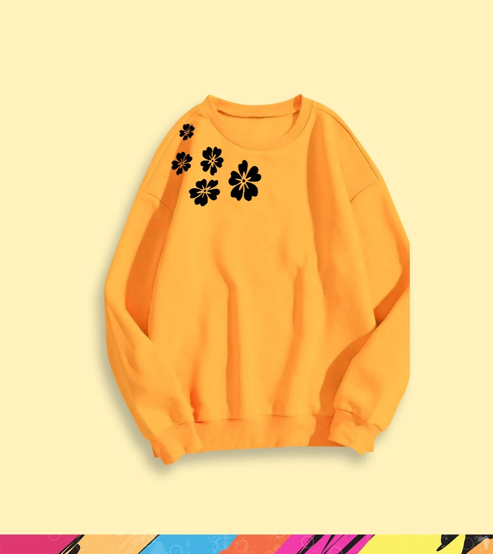 CUTE FLOWER SWEATSHIRT - teehoodie.co