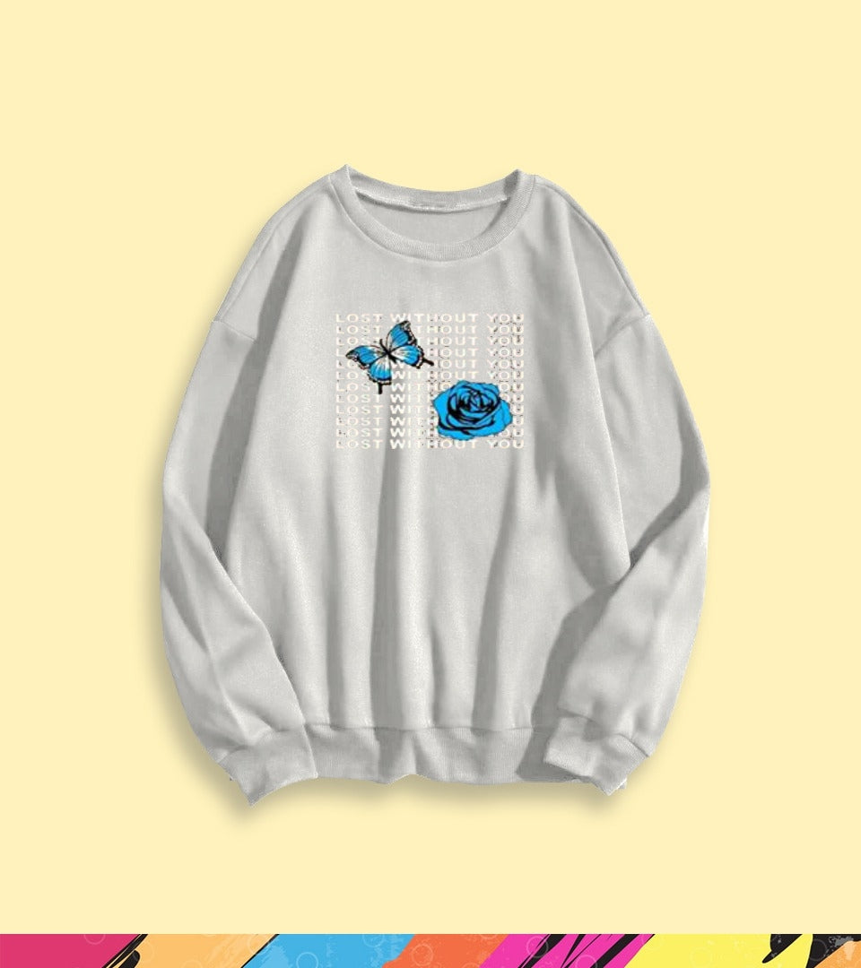 LOST WITHOUT YOU SWEATSHIRT - teehoodie.co