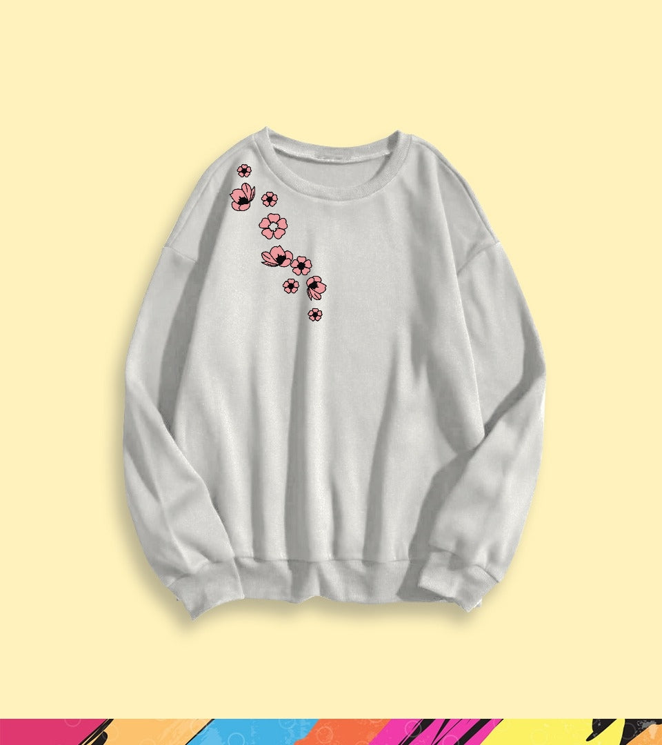 FLOWER SWEATSHIRT - teehoodie.co