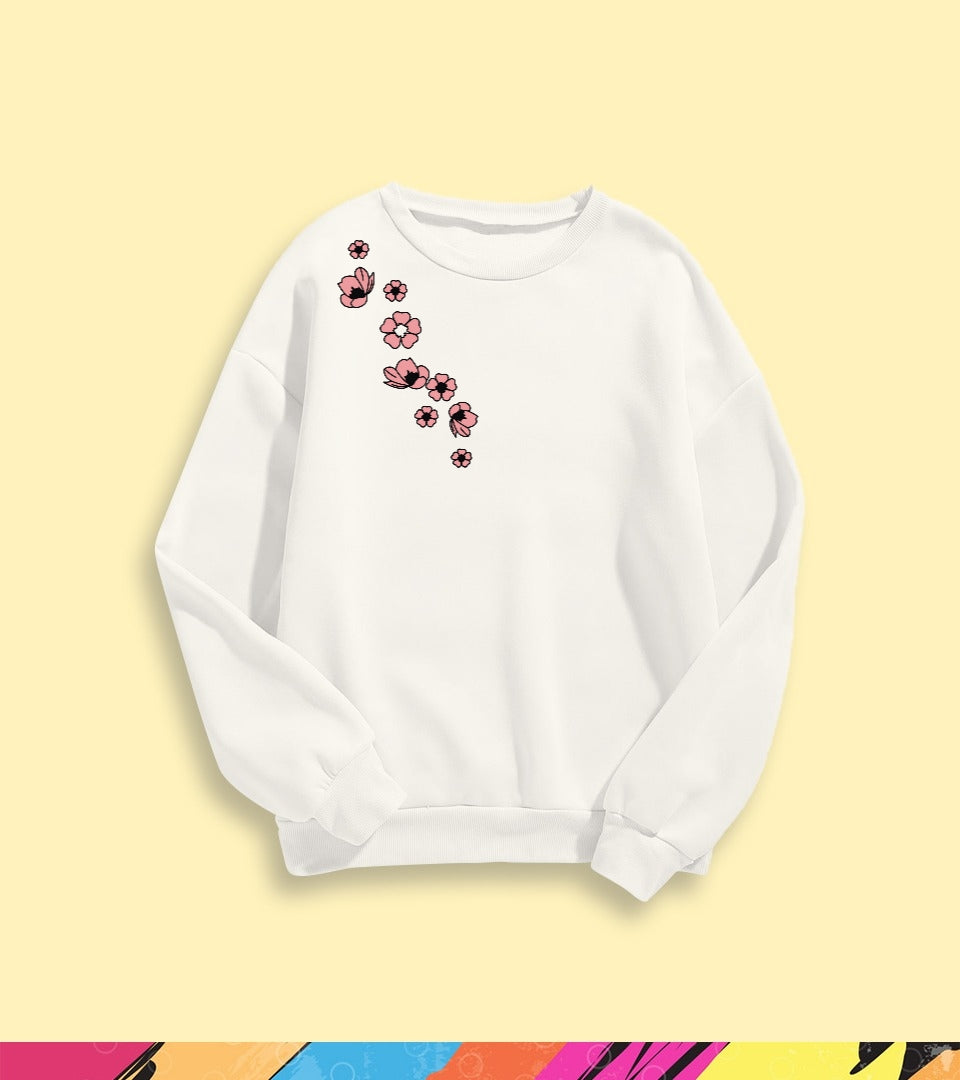 FLOWER SWEATSHIRT - teehoodie.co