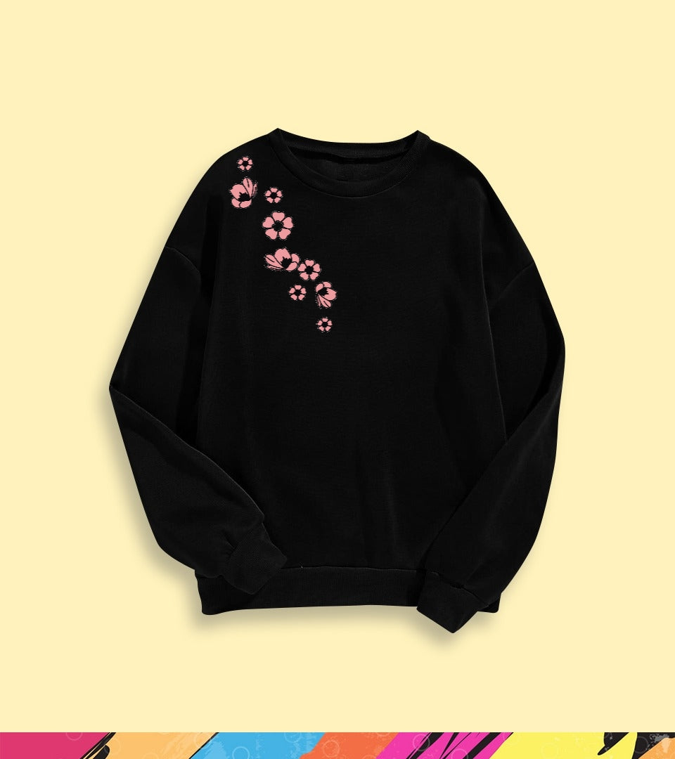 FLOWER SWEATSHIRT - teehoodie.co