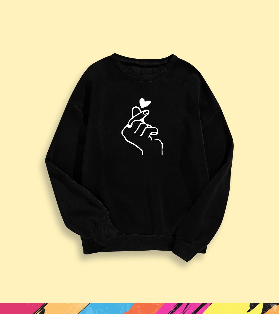 LOVE GESTURE SWEATSHIRT - teehoodie.co