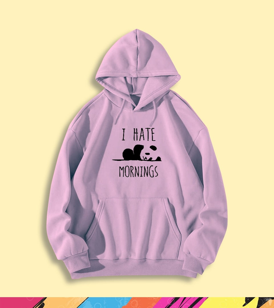 I HATE MORNING HOODIE - teehoodie.co