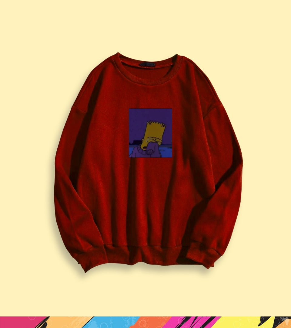 Bart Simpson Sweatshirt - teehoodie.co