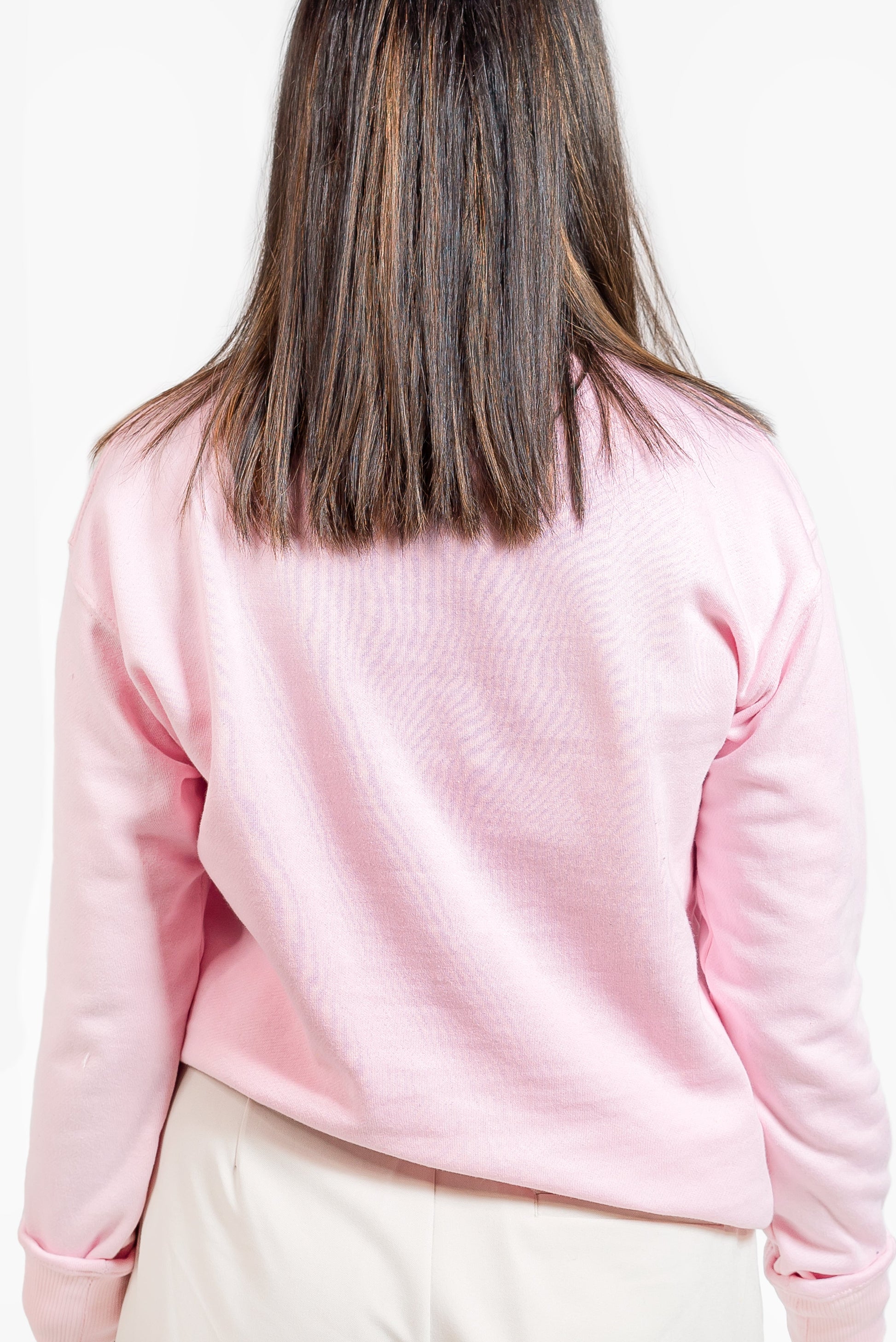 Basic Lt. Pink Sweatshirt // Women - teehoodie.co