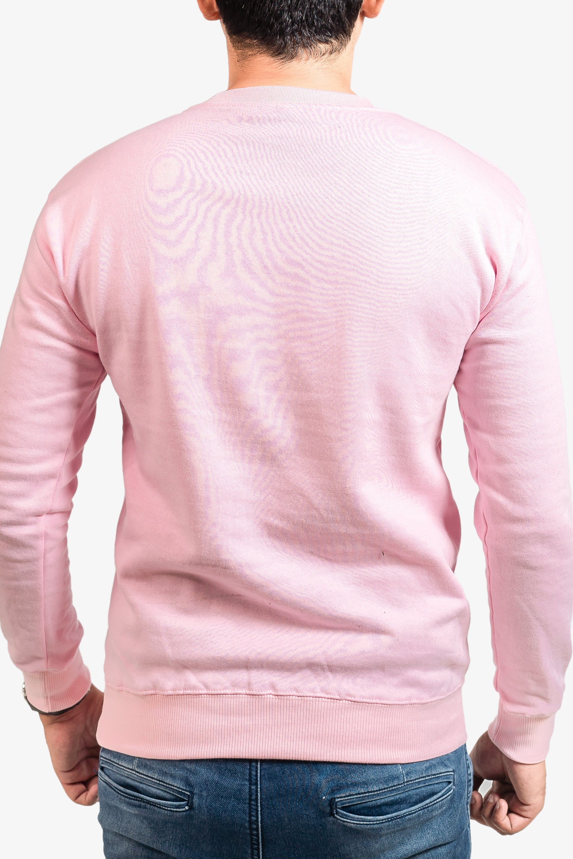 Basic Lt. Pink Sweatshirt // Men - teehoodie.co