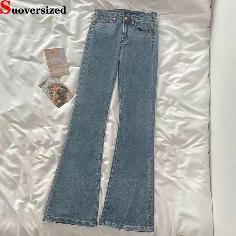 ICE BLUE BELL BOTTOM JEANS