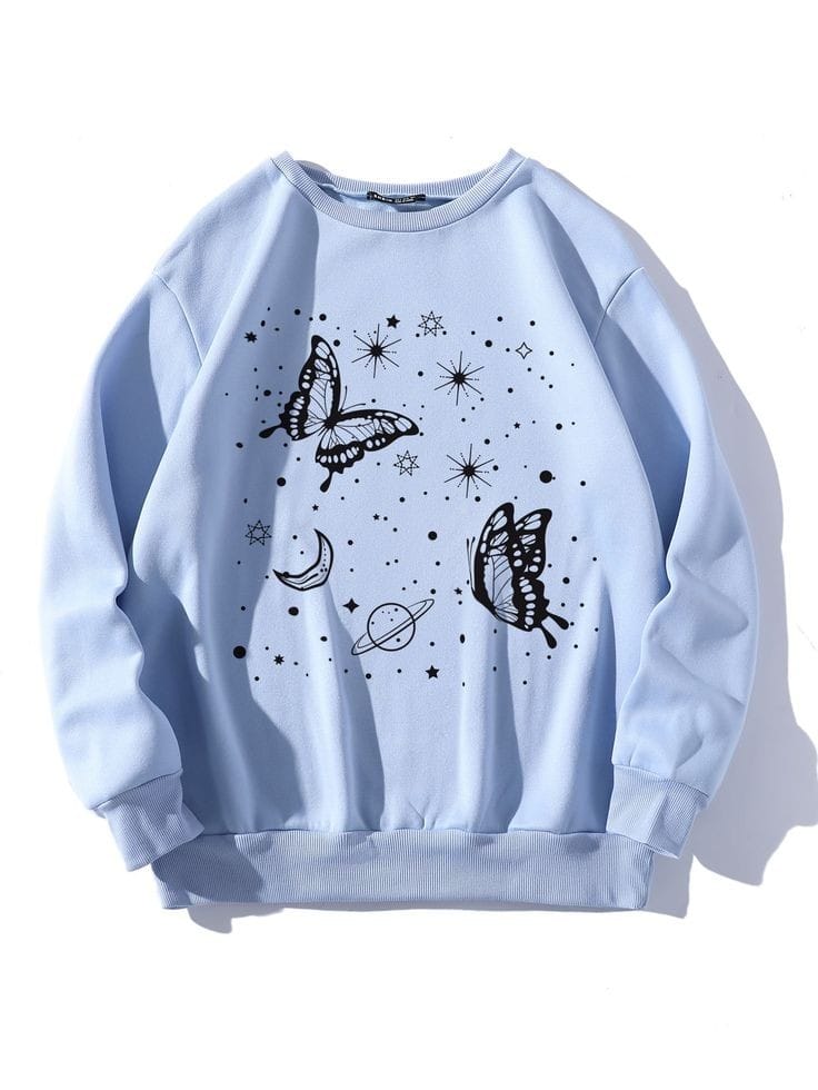 GALAXY SKY BLUE SWEATSHIRT