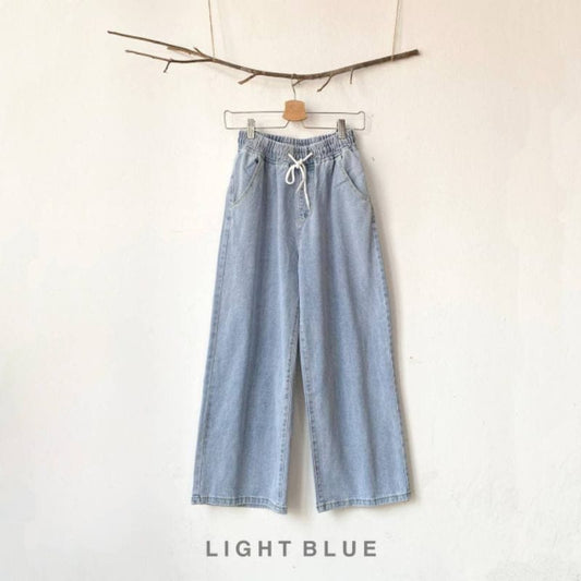 Light Blue
 Wide Leg - teehoodie.co